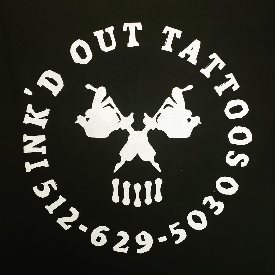 Vintage tattoo font. Font for the tattoo studio logos, retro style Logo  Stock Vector | Adobe Stock